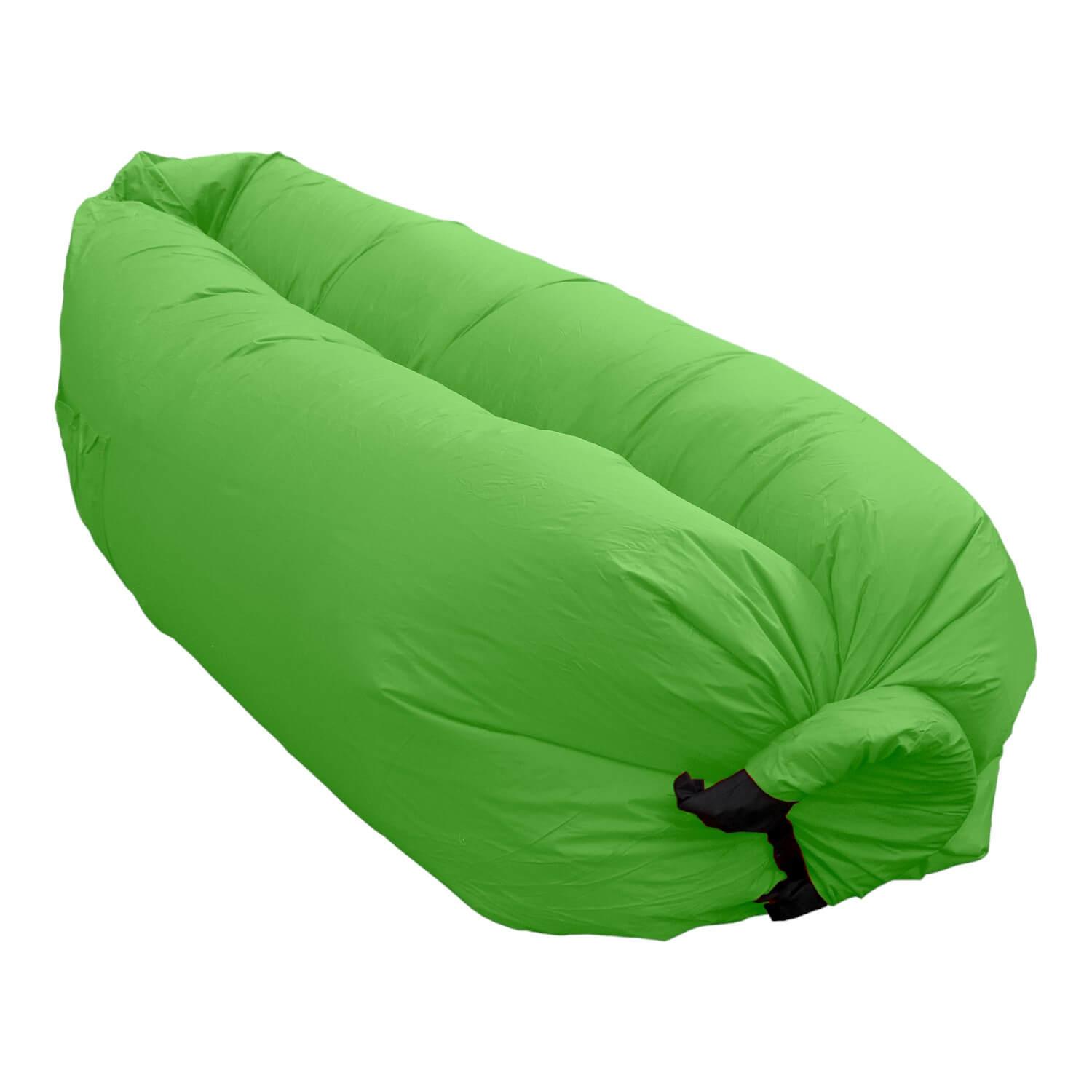 SOFA SILLON INFLABLE TUMBONA VERDE 250X70 CMS GAMEPOWER - 5