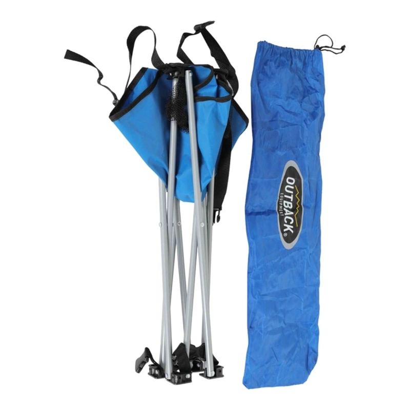 MESA OUTBACK PLEGABLE PORTA CON VASOS - 2