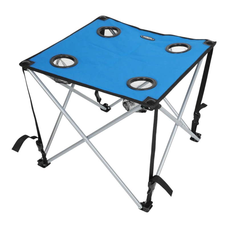 MESA OUTBACK PLEGABLE PORTA CON VASOS - 8