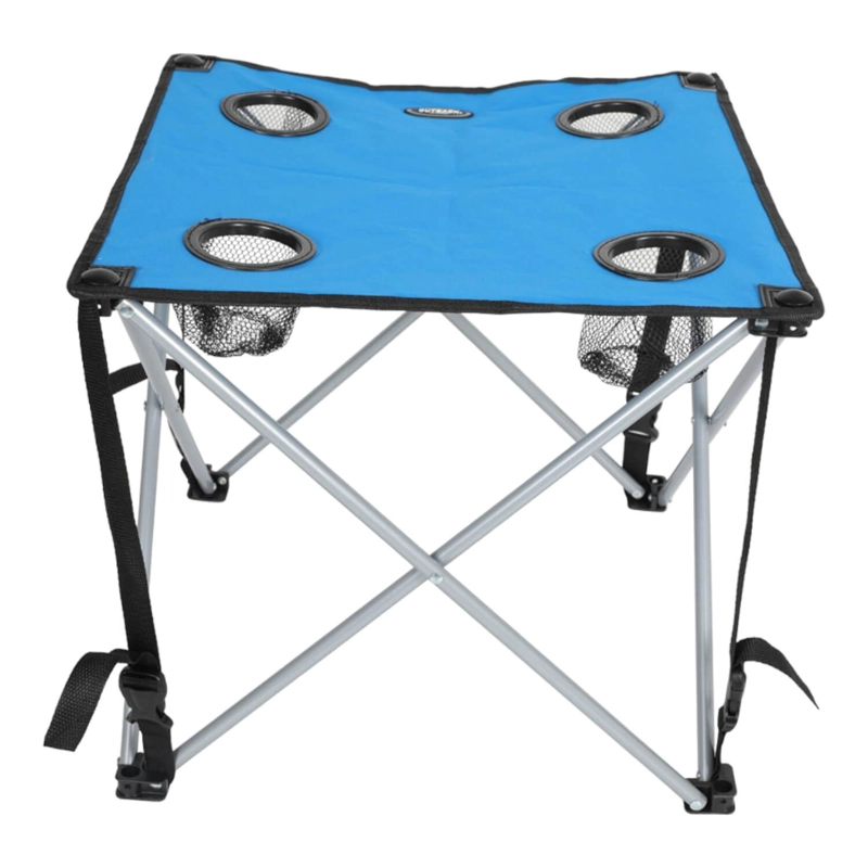 MESA OUTBACK PLEGABLE PORTA CON VASOS - 9