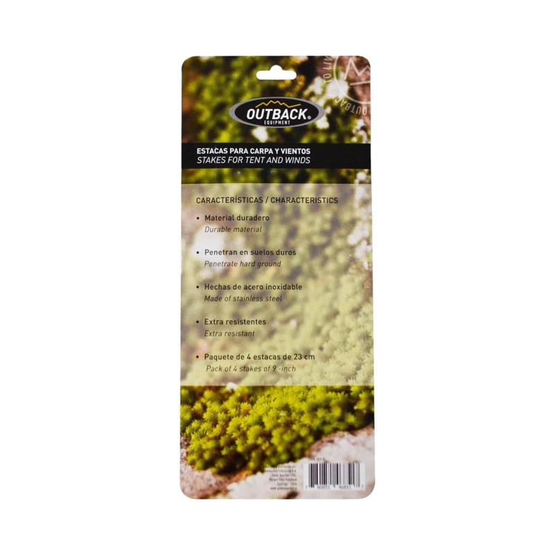 ESTACAS PARA CARPA Y VIENTOS OUTBACK - 2