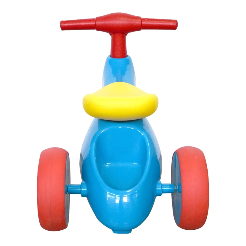 TRICICLO CORREPASILLO APRENDIZAJE SIN PEDALES AZUL BEX - 4