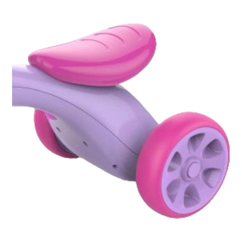 TRICICLO CORREPASILLO BEX ROD019 ROSA APRENDIZAJE 4 RUEDAS DO - 2