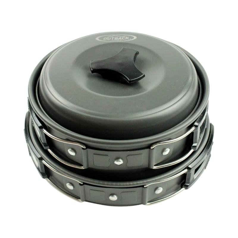 SET OUTBACK COCINA 3 PERSONAS ALUMINIO - 5