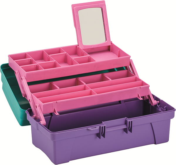 CAJA RIMAX RX3436 VERDE ORGANIZADORA VANITY 14” - 2