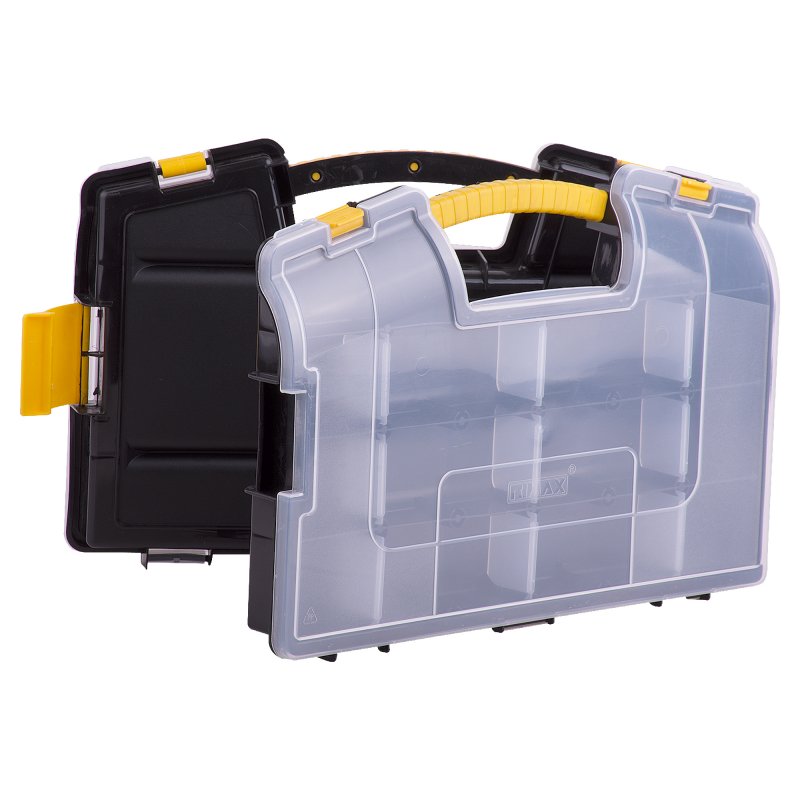 CAJA RIMAX RX6040 NEGRO ORGANIZADORA DOBLE 15'' - 2