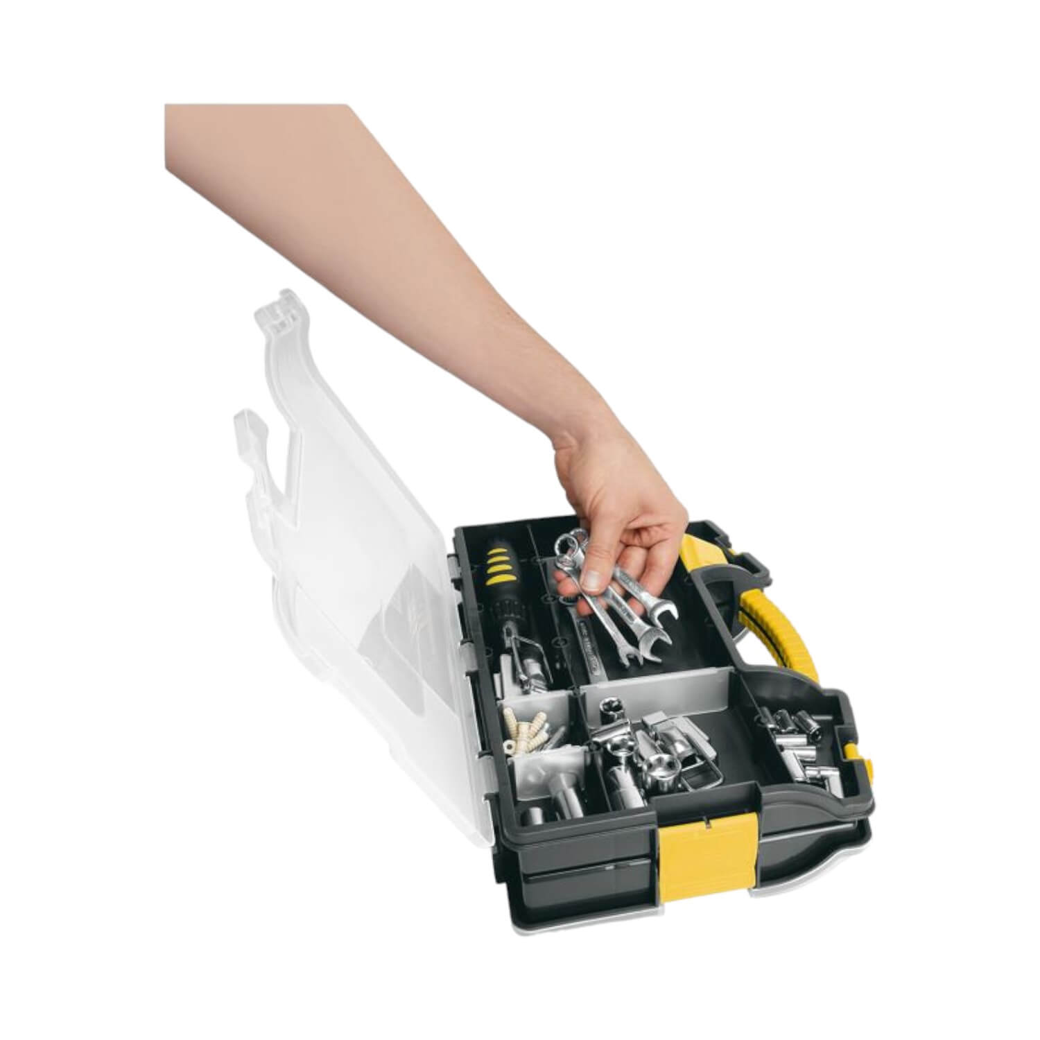CAJA RIMAX RX6040 NEGRO ORGANIZADORA DOBLE 15'' - 5