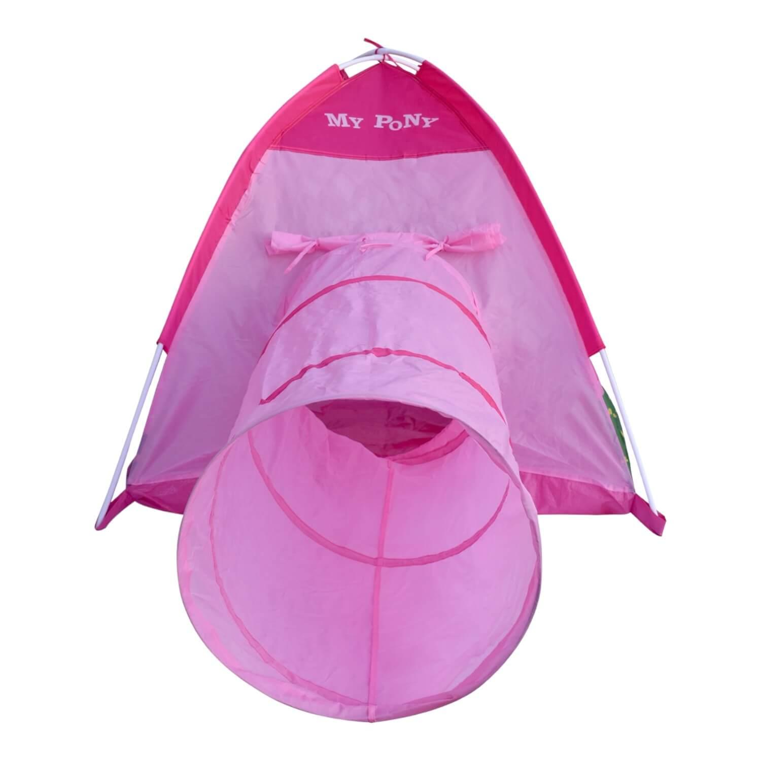 TIENDA CARPA TUNEL ROSADA NIÑA 170X112X94CM GAMEPOWER - 3