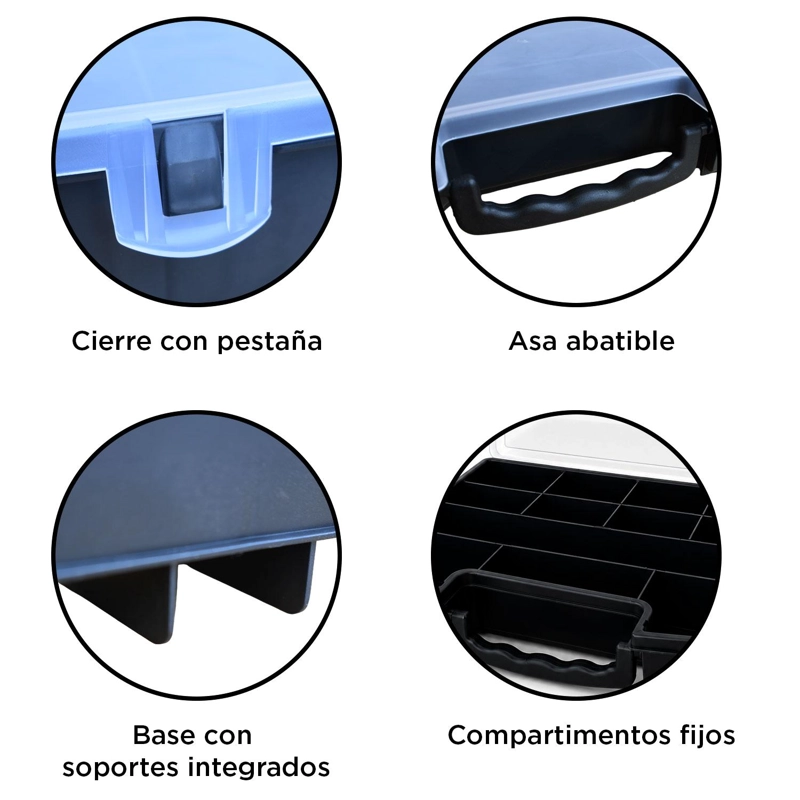 CAJA ORGANIZADORA 25X21 X4.9 CMS SAN BERNARDO - 5