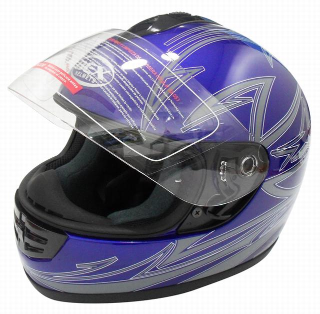 CASCO DEPORTIVO INTEGRAL TALLA L COLOR DEEP BLUE - 2