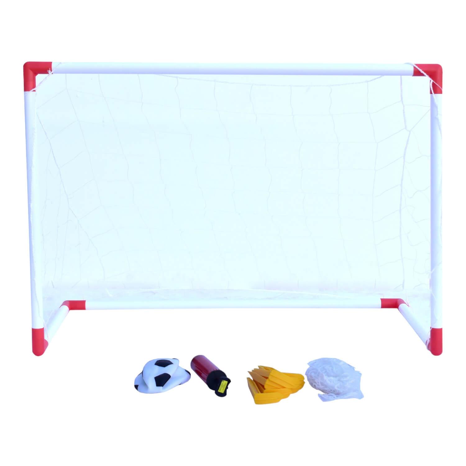 SET DE 2 ARCOS DE FUTBOL CON PELOTA 42X85X60 CMS GAMEPOWER - 1