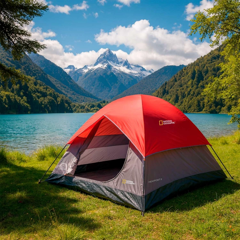 CARPA NATIONAL GEOGRAPHIC CNG2332 2 PERSONAS NEWPORT ROJA - 3