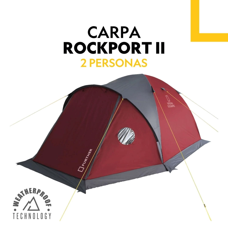 CARPA NATIONAL GEOGRAPHIC CNG209 2 PERSONAS ROCKPORT - 2