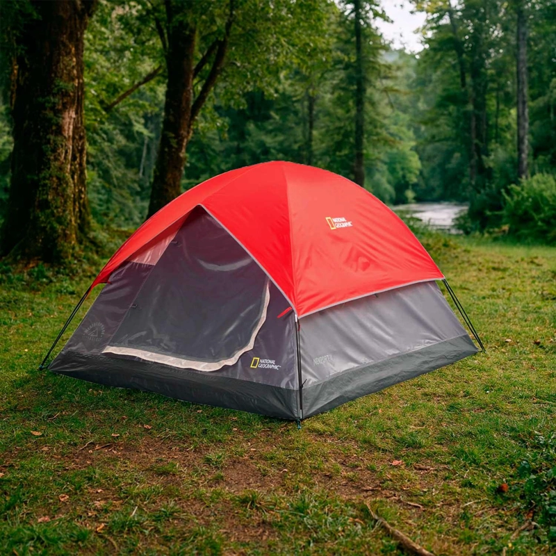 CARPA NATIONAL GEOGRAPHIC PARA 3 PERSONAS CNG6332 6 NEWPORT ROJA - 3