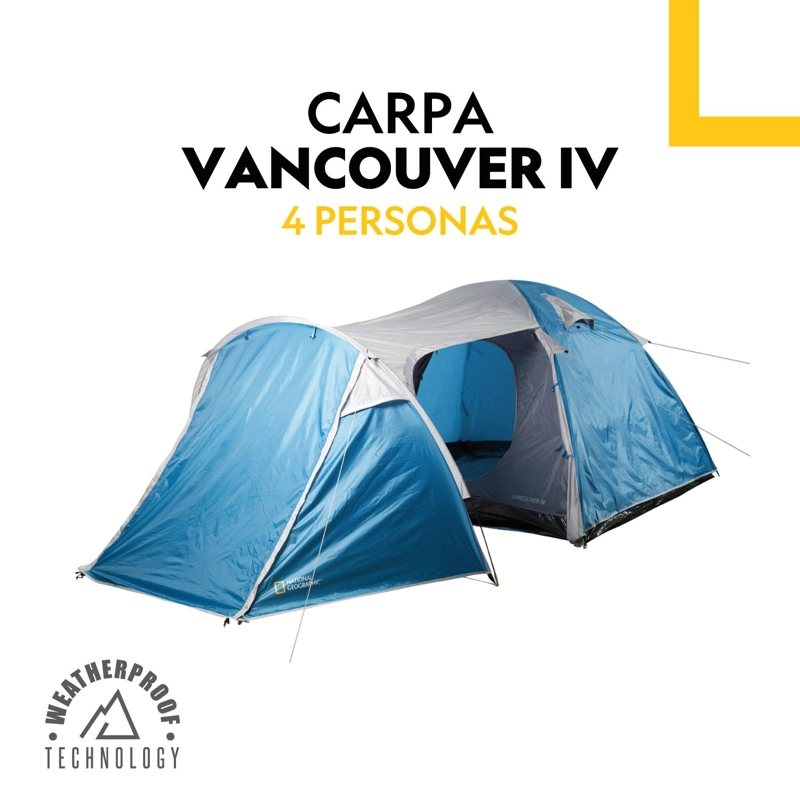 CARPA NATIONAL GEOGRAPHIC PARA 4 PERSONAS CNG415 VANCOUVER - 5