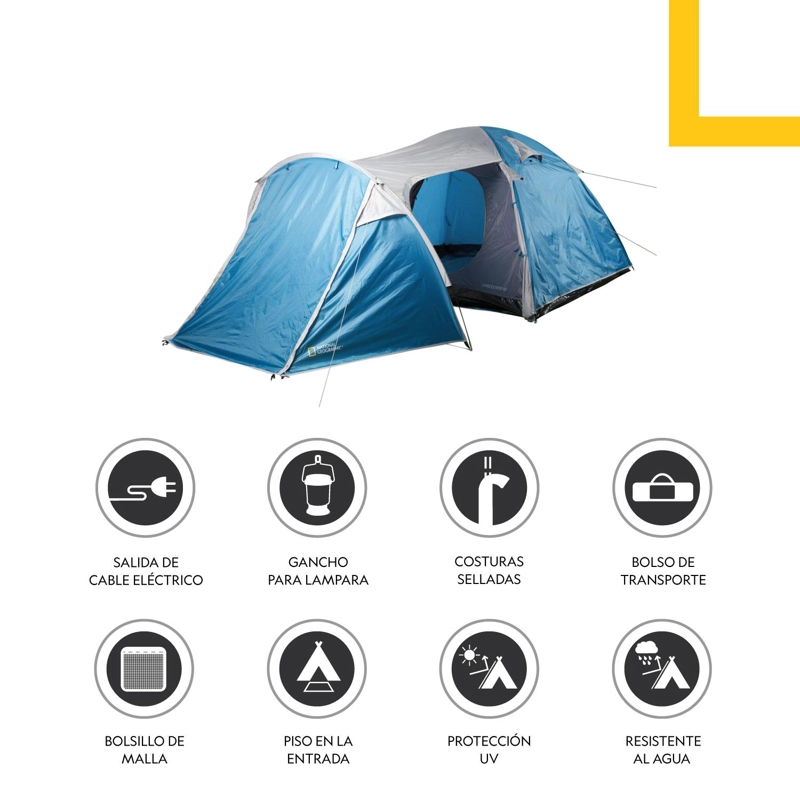 CARPA NATIONAL GEOGRAPHIC PARA 4 PERSONAS CNG415 VANCOUVER - 6