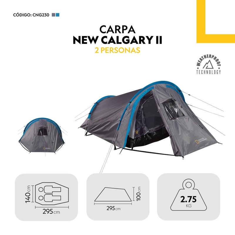 CARPA NATIONAL GEOGRAPHIC CNG230 2 PERSONAS NEW CALGARY - 8