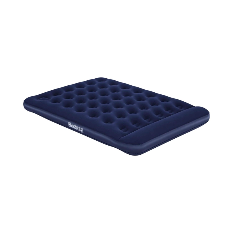 COLCHÓN INFLABLE BESTWAY 67226 203 CM X 152 CM X 28 CM QUEEN INFLADOR DE PIE - 1
