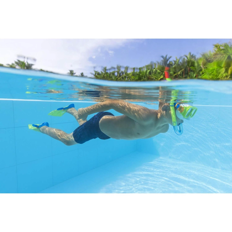 SET KIT MASCARA, SNORKEL Y ALETAS NIÑOS 7+ AÑOS BESTWAY - 6