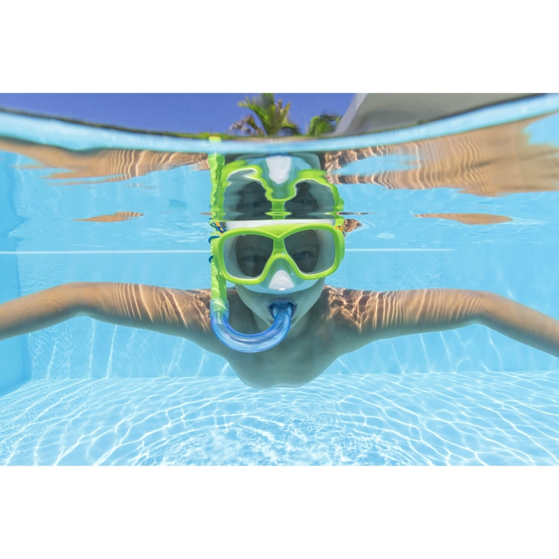 SET KIT MASCARA, SNORKEL Y ALETAS NIÑOS 7+ AÑOS BESTWAY - 8
