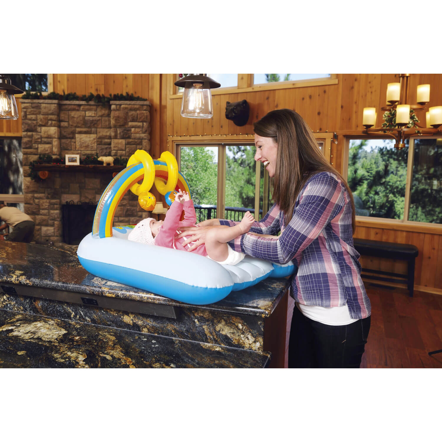 COLCHONETA BESTWAY 5 CM INFLABLE PARA BEBÉ - 9