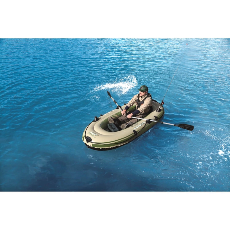 BOTE INFLABLE CON REMOS VOYAGER 300 2.43X1.02M BESTWAY - 3