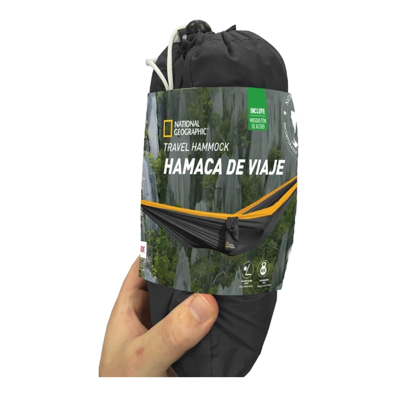 HAMACA NATIONAL GEOGRAPHIC OUTDOOR CAMPING 275X140 HMNG1 - 2