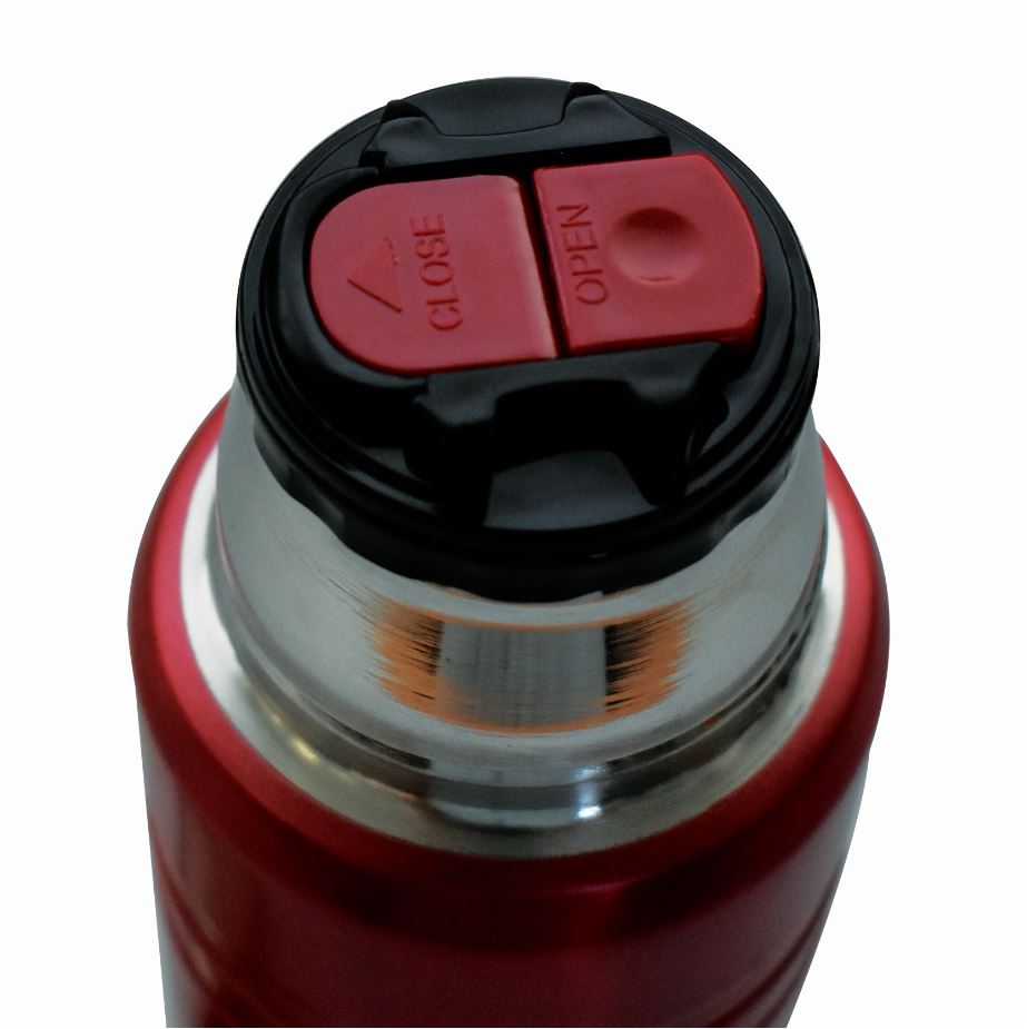 TERMO NATIONAL GEOGRAPHIC METÁLICO 500ML ROJO - 3