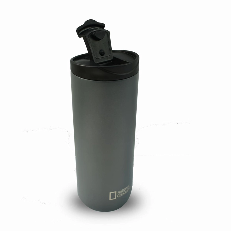 MUG NATIONAL GEOGRAPHIC METÁLICO 350ML GRAFITO - 2