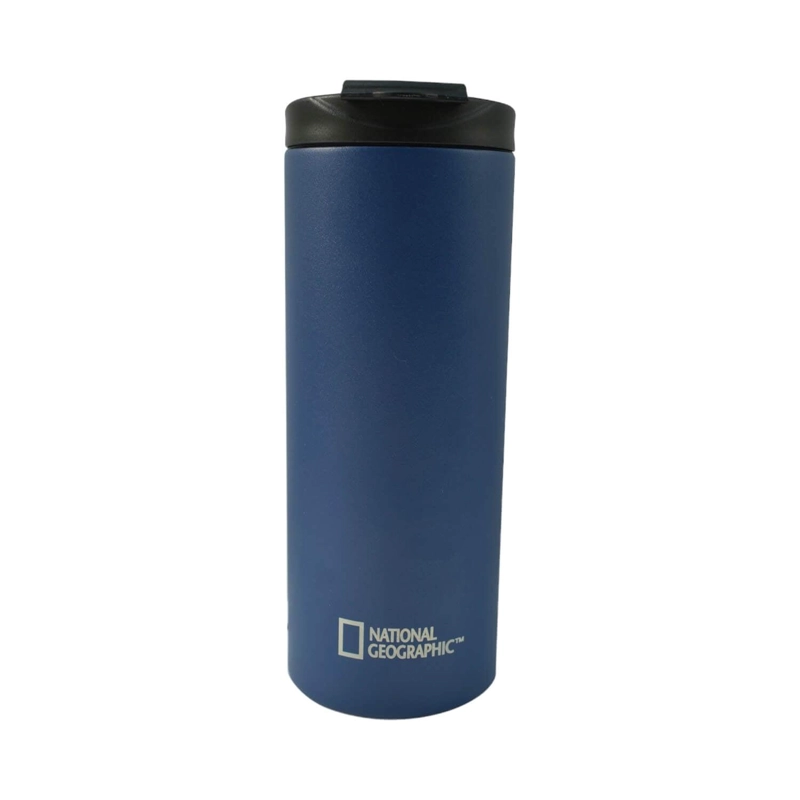 MUG METÁLICO NATIONAL GEOGRAPHIC 350ML AZUL - 1