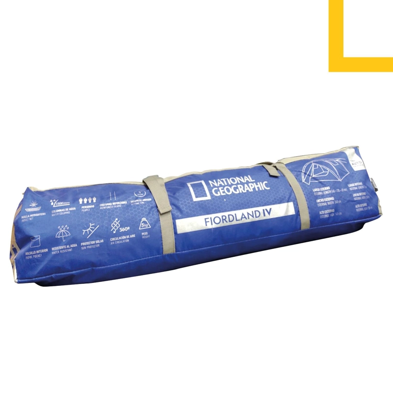 CARPA NATIONAL GEOGRAPHIC PARA 4 PERSONAS CNG420A INSTANT FIORDLAND AZUL - 8