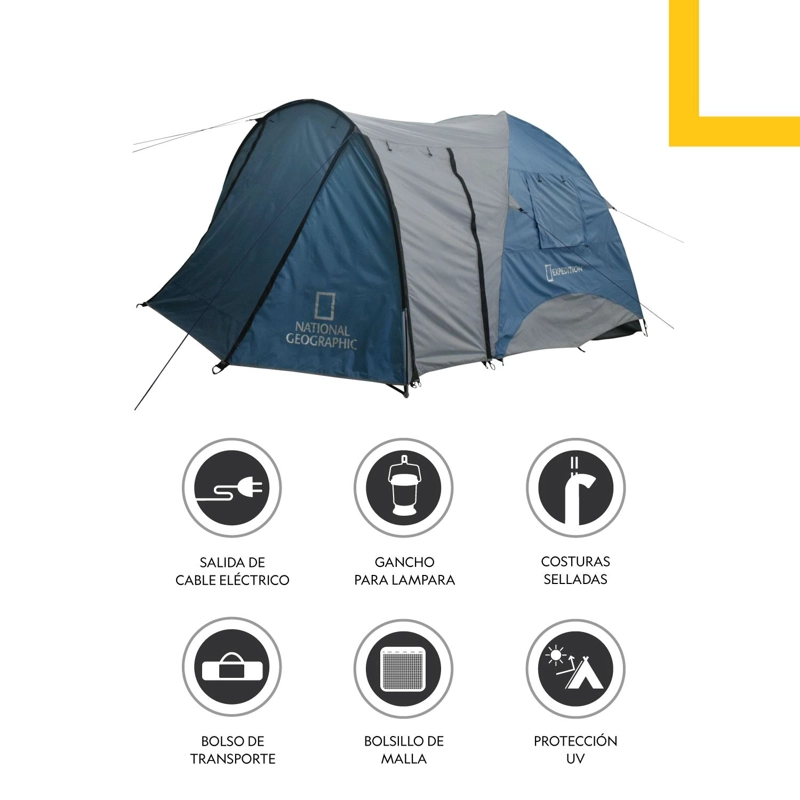 CARPA NATIONAL GEOGRAPHIC PARA 6 PERSONAS CNG602 CANAIMA - 3