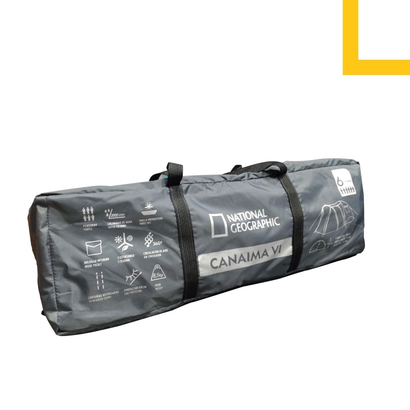 CARPA NATIONAL GEOGRAPHIC PARA 6 PERSONAS CNG602 CANAIMA - 9