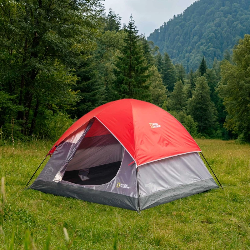 CARPA NATIONAL GEOGRAPHIC PARA 3 PERSONAS CNG3332 NEWPORT ROJA - 3