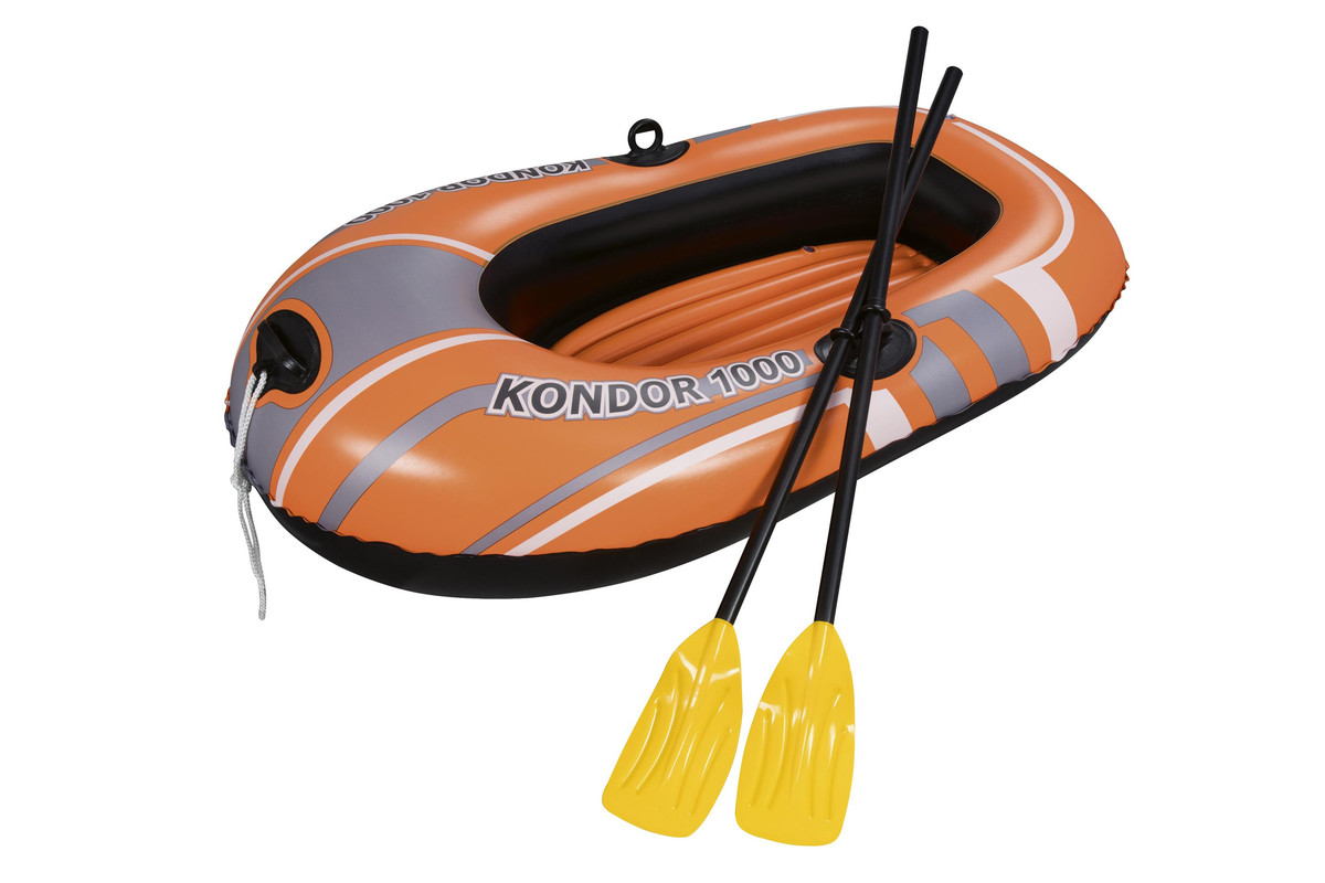 BOTE INFLABLE BESTWAY CON REMOS KONDOR 1000 - 2