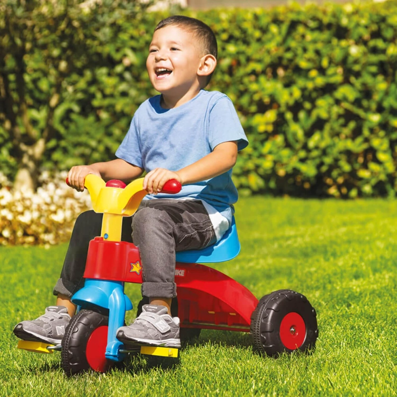 TRICICLO DOLU DL7206 TRICILO A PEDALES ROJOAZUL PARA NIÑOS 48X64X45 CM - 2