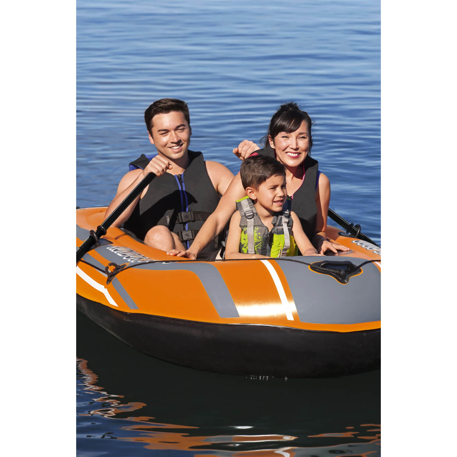 BOTE INFLABLE BESTWAY KONDOR 3000 CON ACCESORIOS - 7