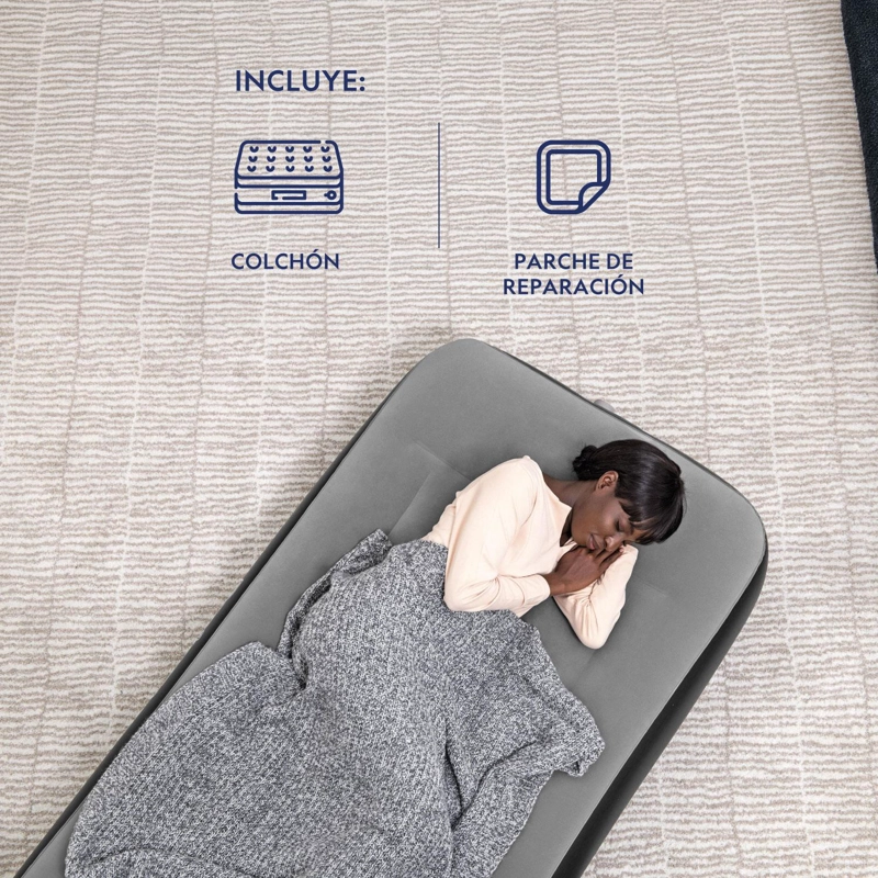 COLCHON INFLABLE ELE CTRICO 1,5 PLAZA 191X97X36CM BESTWAY - 7