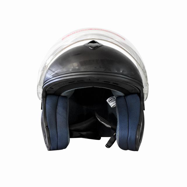 CASCO MODELO HALF FACE TALLA M COLOR FLAT BLACK - 3
