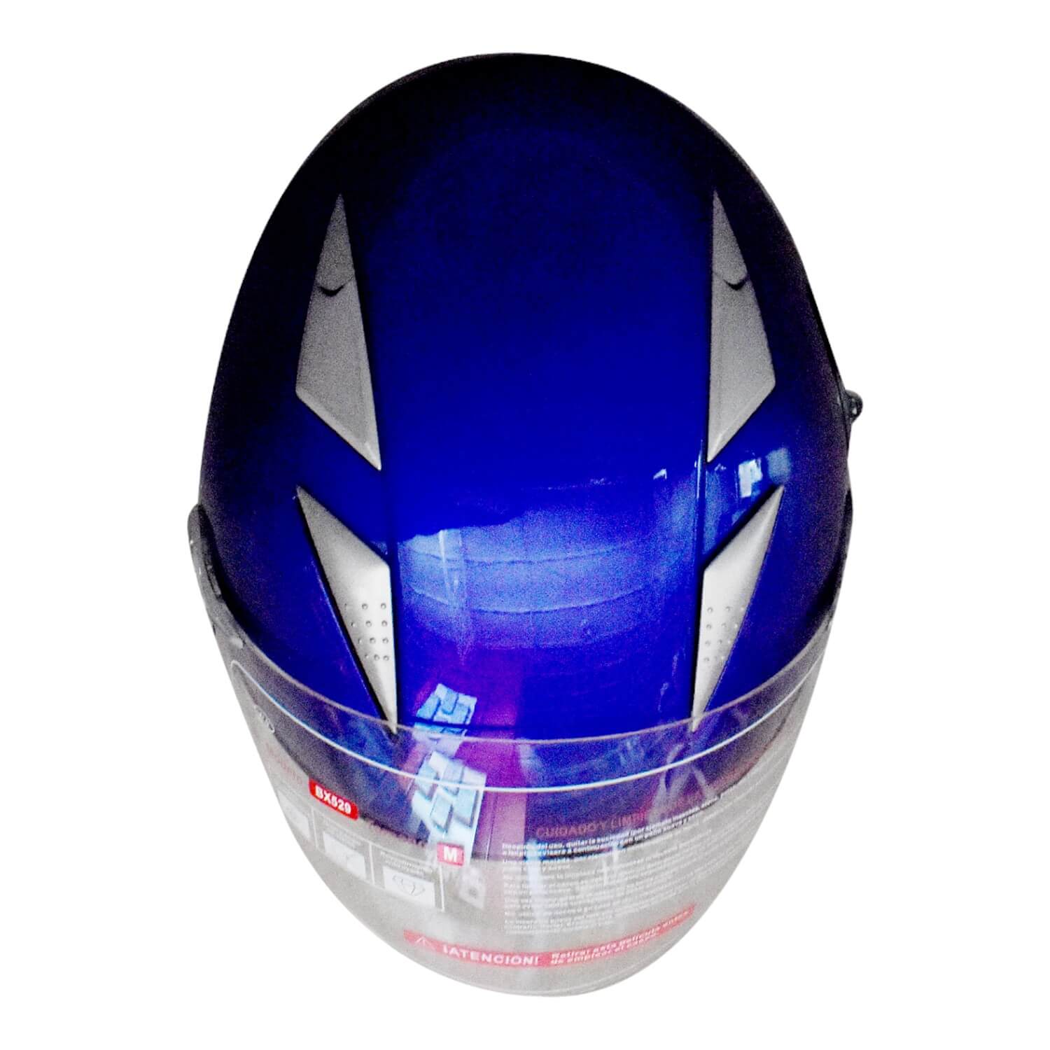 CASCO MODELO HALF FACE TALLA M COLOR DEEP BLUE - 8