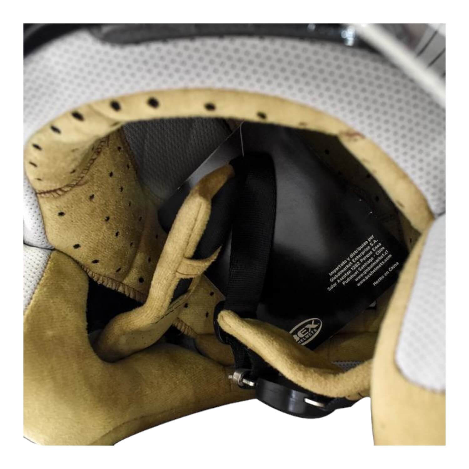 CASCO MODELO HALF FACE TALLA L COLOR SILVER - 5
