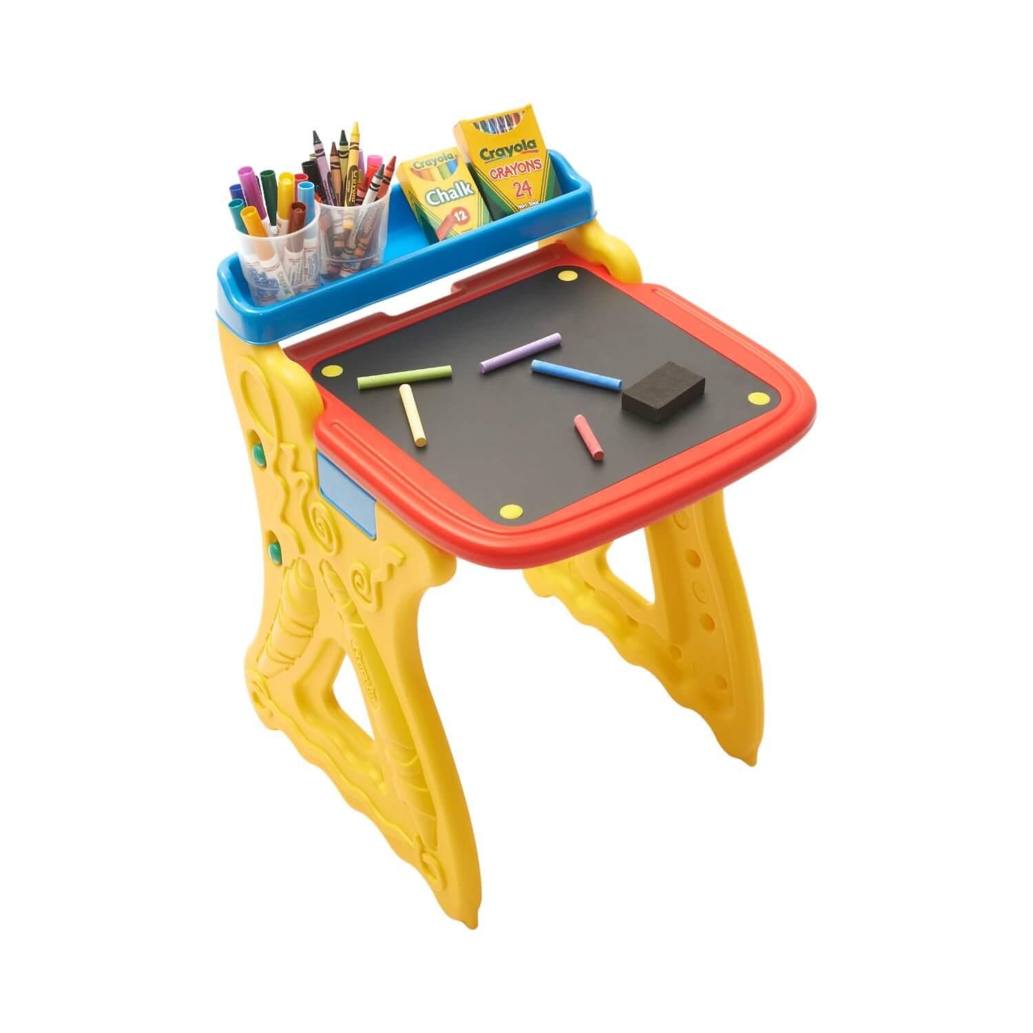 MESA DE PINTURA Y ARTE PARA NIÑOS 36X33X70 CMS CRAYOLA - 7