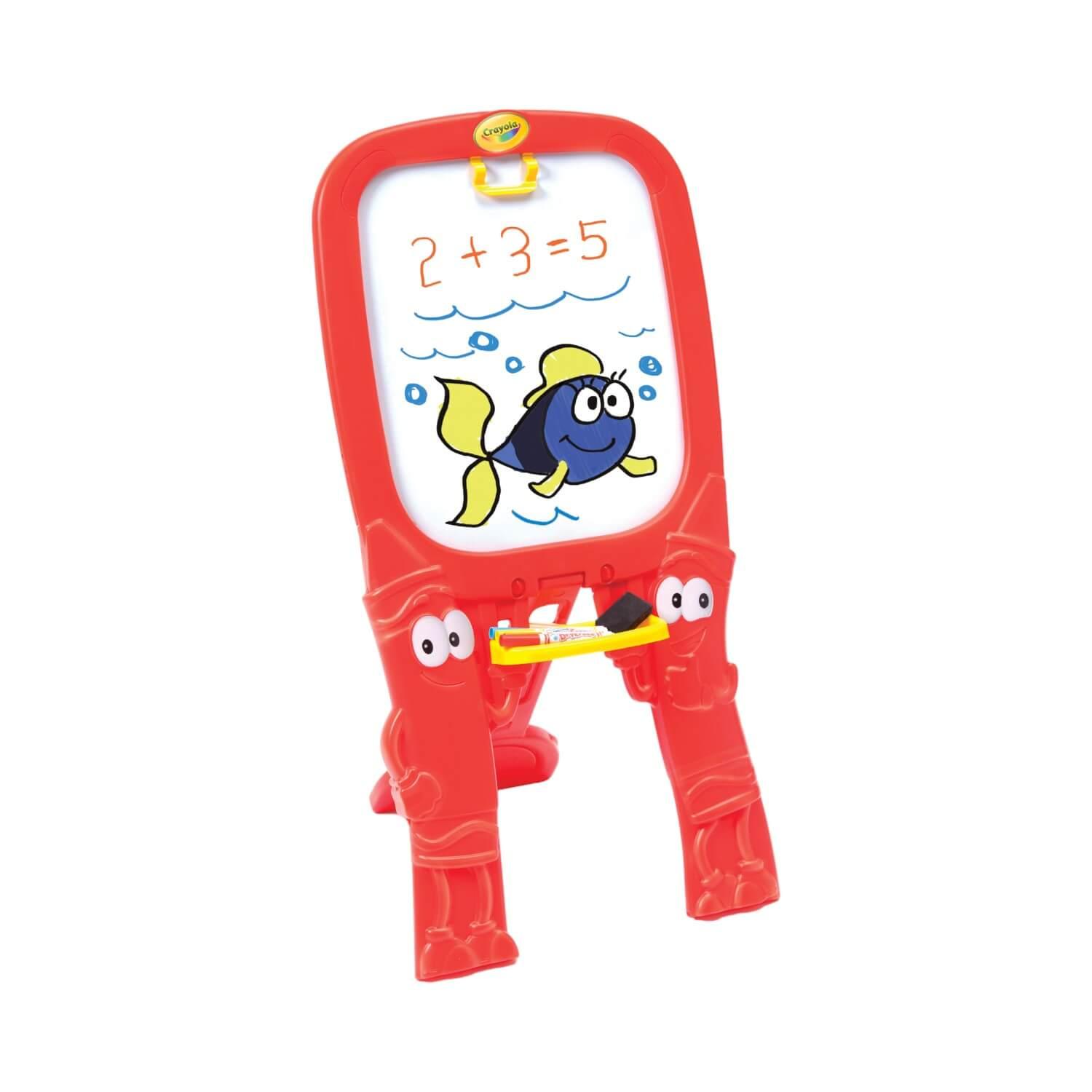 PIZARRA CRAYOLA FP5034 INFANTIL DOBLE CARA CON SOPORTE 49X48X98 CM GROW´N UP MULTICOLOR - 1