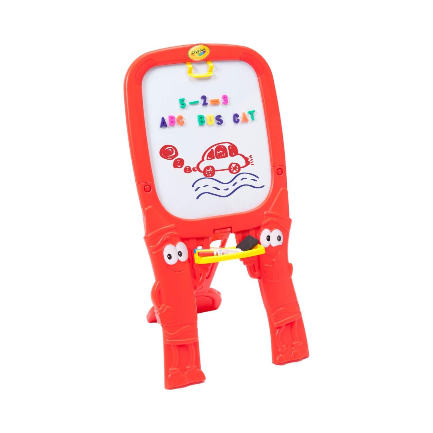 PIZARRA CRAYOLA FP5034 INFANTIL DOBLE CARA CON SOPORTE 49X48X98 CM GROW´N UP MULTICOLOR - 3