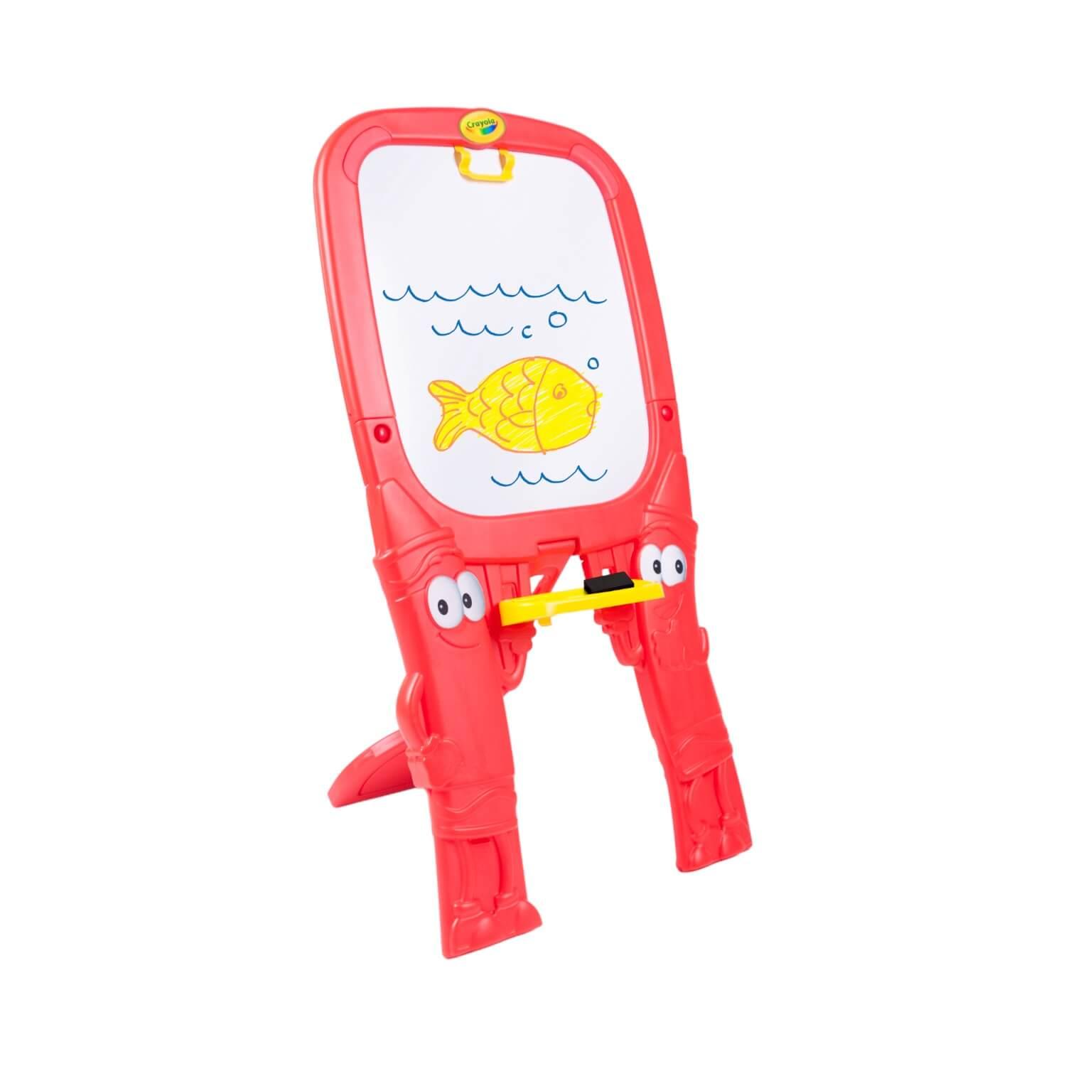 PIZARRA CRAYOLA FP5034 INFANTIL DOBLE CARA CON SOPORTE 49X48X98 CM GROW´N UP MULTICOLOR - 4
