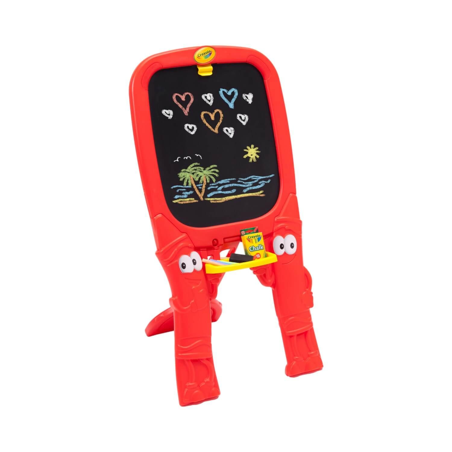 PIZARRA CRAYOLA FP5034 INFANTIL DOBLE CARA CON SOPORTE 49X48X98 CM GROW´N UP MULTICOLOR - 6