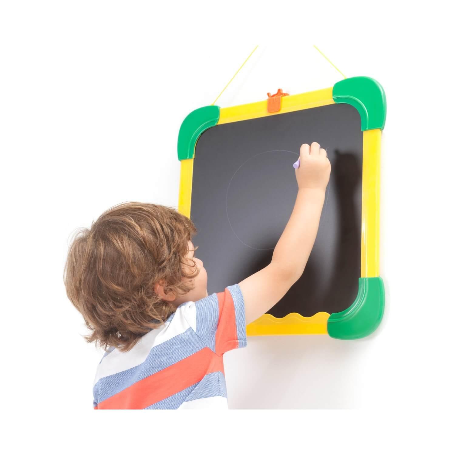PIZARRA CRAYOLA FP5080 INFANTIL PARED DOBLE CARA 46X46 CM MULTICOLOR - 3