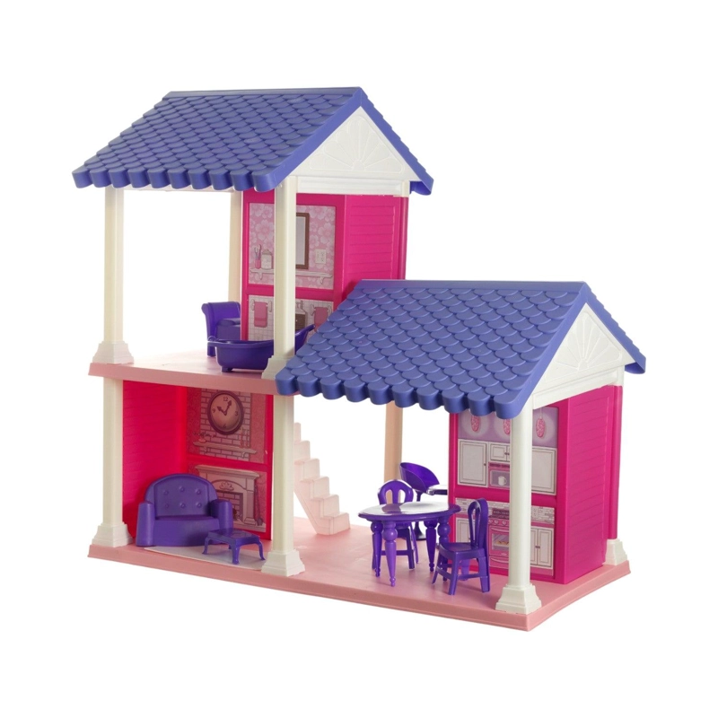 CASITA DE JUEGOS AMERICAN PLASTIC AP90730 MULTICOLOR + ACCESORIOS 94X59X91 CM - 2