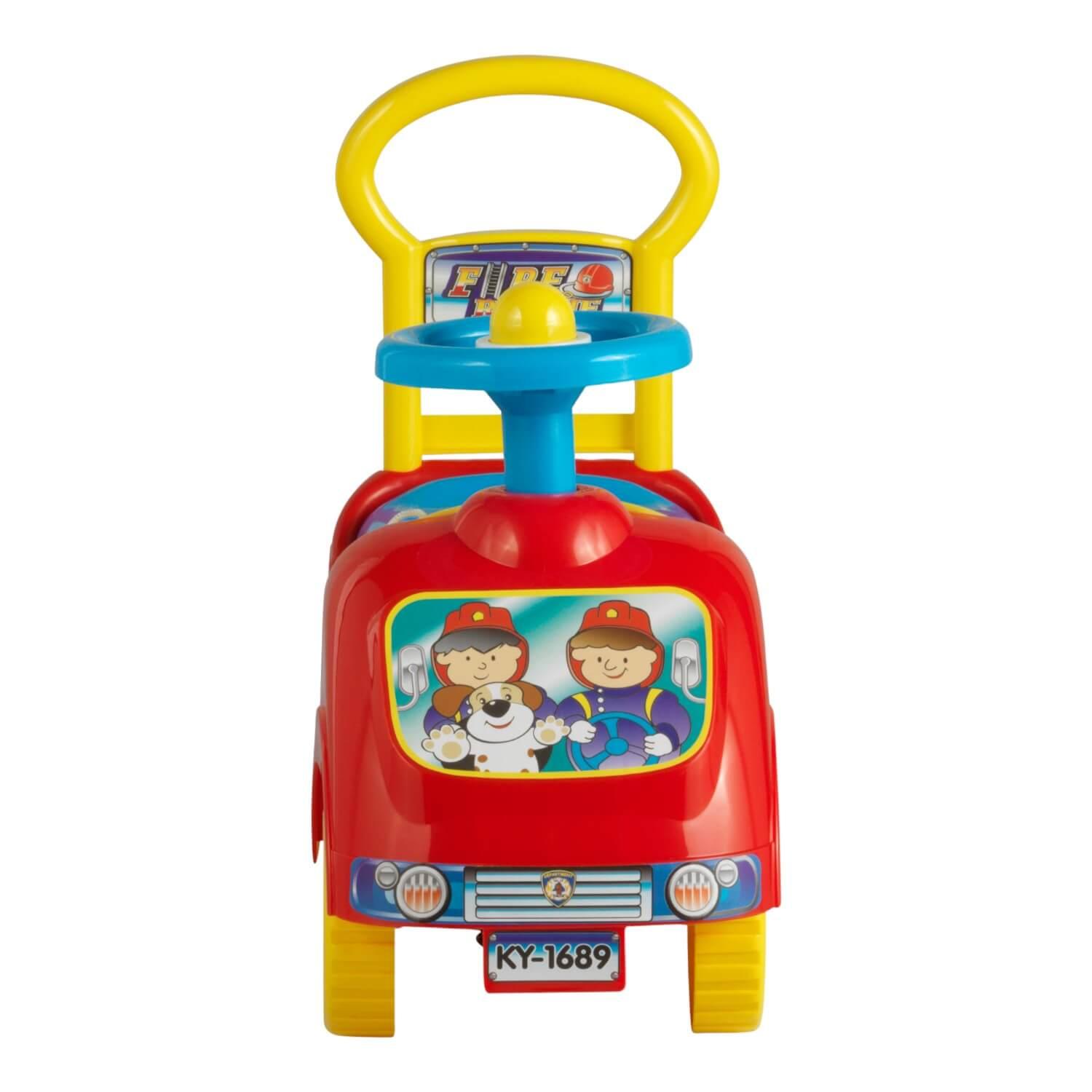 CORREPASILLO GAMEPOWER ROD006 ANDADOR BOMBERO NIÑOS 50X22X43 CM MULTICOLOR - 3