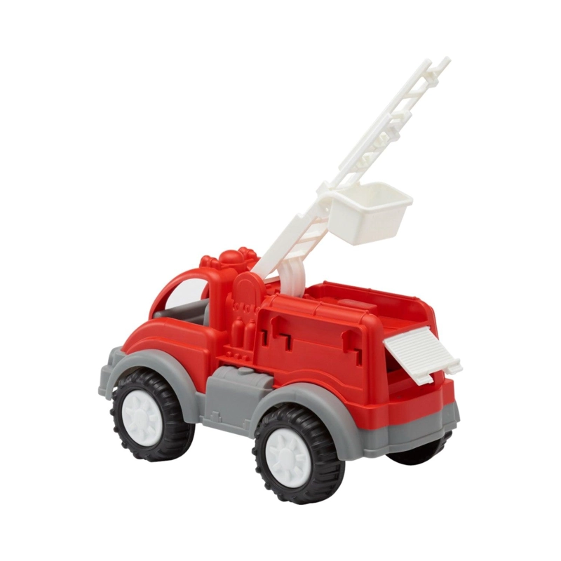 CAMIÓN AMERICAN PLASTIC AP07980 BOMBEROS GIGANTE 60X33X34 CM MULTICOLOR - 4
